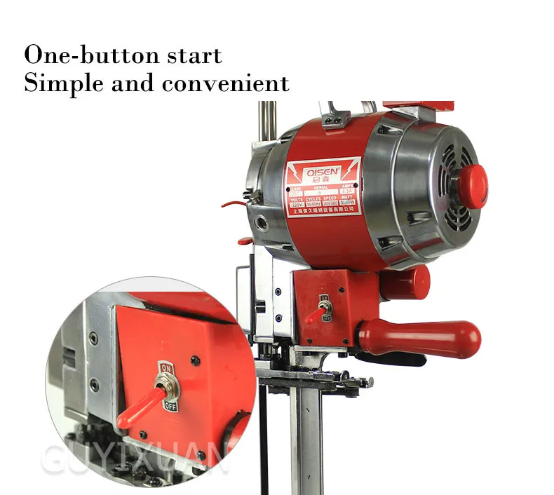6 дюймов высокая мощность одежда Прямой нож электрические ножницы Автоматическая режущая машина ручная машина для резки ткани
