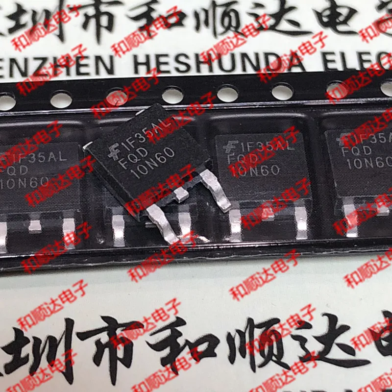 /5 предметов в лоте, FQD20N60-252 600V 20A