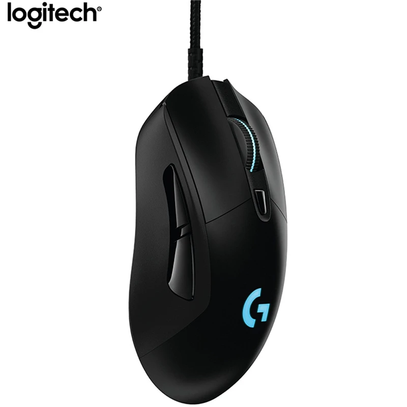 Проводная игровая мышь logitech G403 12000 dpi RGB Light 6 кнопок USB Проводная мышь игровая оптическая геймерская мышь Поддержка настольного компьютера/ноутбука