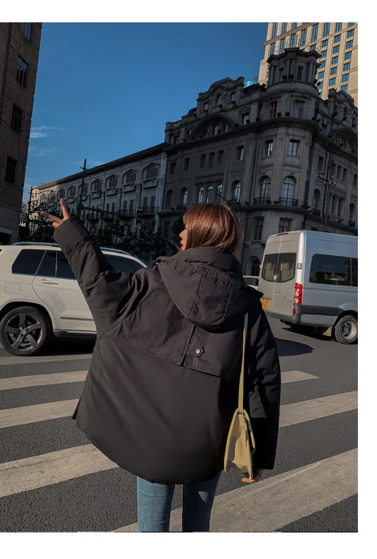 Спецодежда для фотосессии, куртка-пуховик, одежда на Хлопчатобумажной Подкладке, женская короткая одежда для сезона, распродажа, одежда с хлопковой подкладкой для студентов в Корейском стиле