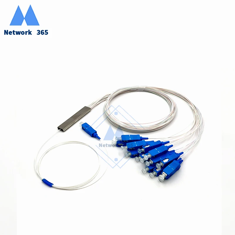 10 шт./Партия 1X16 PLC SC/UPC SM 0,9 мм ПВХ 1 м FTTH волоконно-оптический сплиттер цена