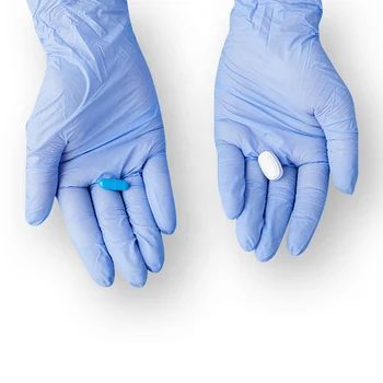 

Medical nitrile malaysia safety hand protective disposable latex gloves