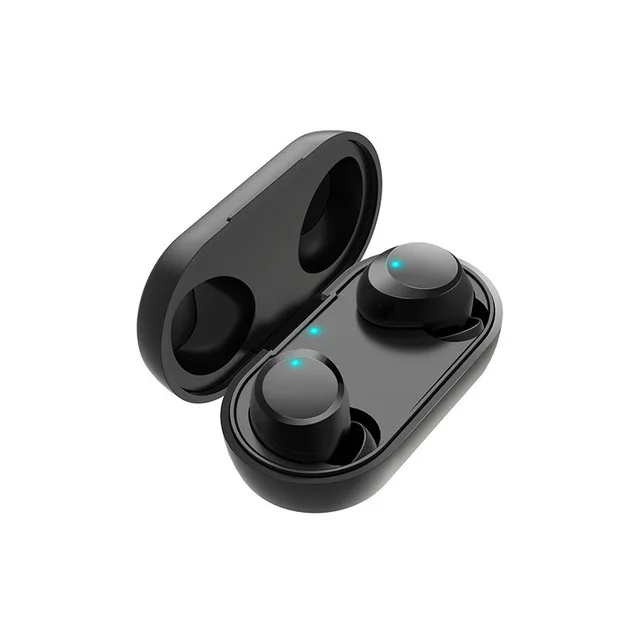 Черный TWS M10 Bluetooth наушники 5,0 спортивные водонепроницаемые музыкальные наушники HIFI Стерео шумоподавление для huawei Xiaomi iPhone - Цвет: Черный