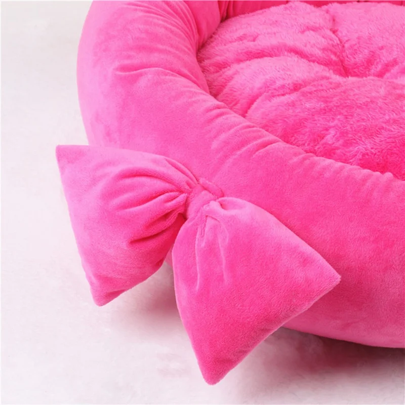 New Arrival Dog Bed Velvet Cat Bed Breathable Kitten Nest Comfort Cat Mat Warm Cat Sofa Pet Sleeping Bed Durable Pet House