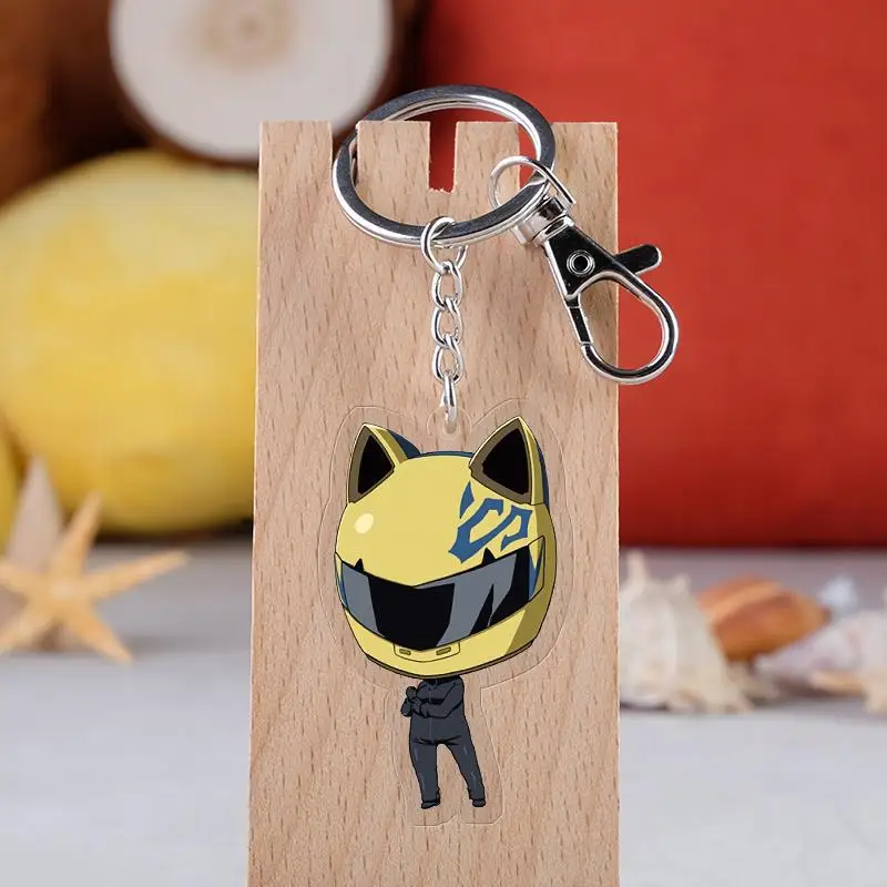 Аниме Durarara! Брелок для ключей Изая Орихара Шизуо хэйвазима кельти милый