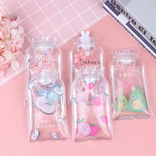 Милая прозрачная грелка, теплый живот, сокровище, грелка для рук с героями мультфильмов, заполненная мини взрывобезопасная портативная грелка