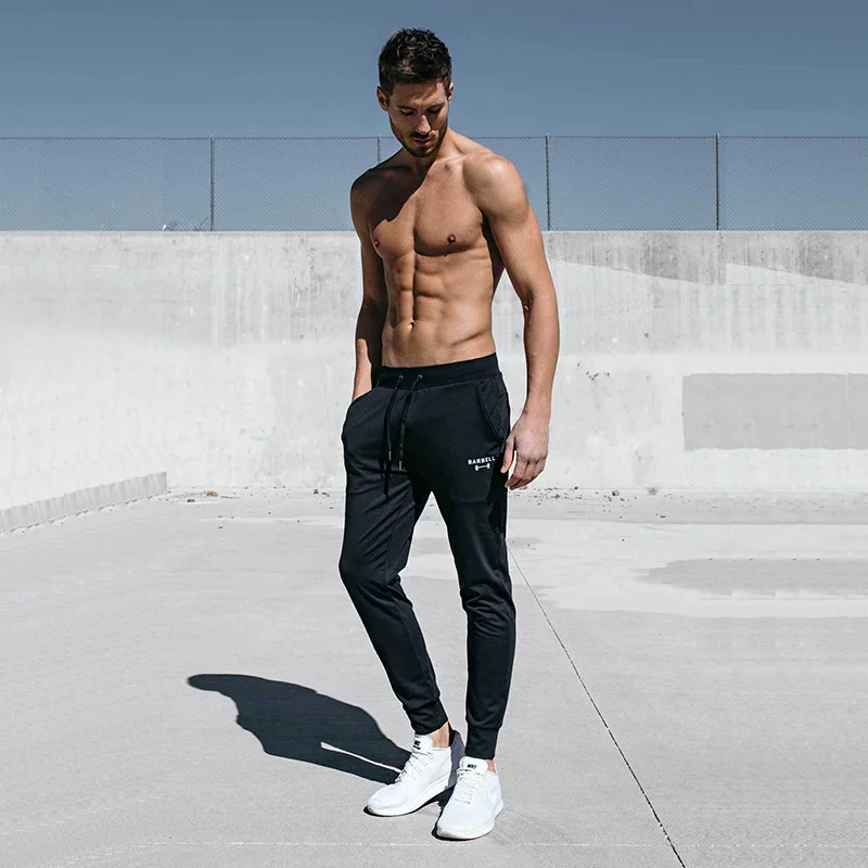 

Muscle Fitness Partners Spring And Autumn New Style Men Sports Casual Slim Fit Pure Cotton Running Exercise Elasticity Closing T