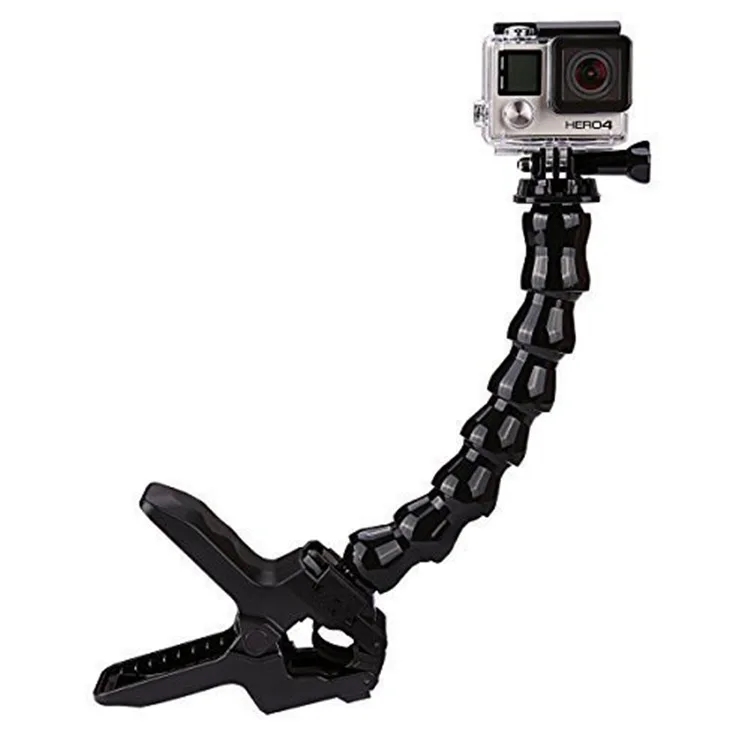 Hero4/3+ гибкий зажим держатель серпантин рука 7 секций Акула держатель мобильного телефона Superclamp Yi 4 kgopro аксессуары
