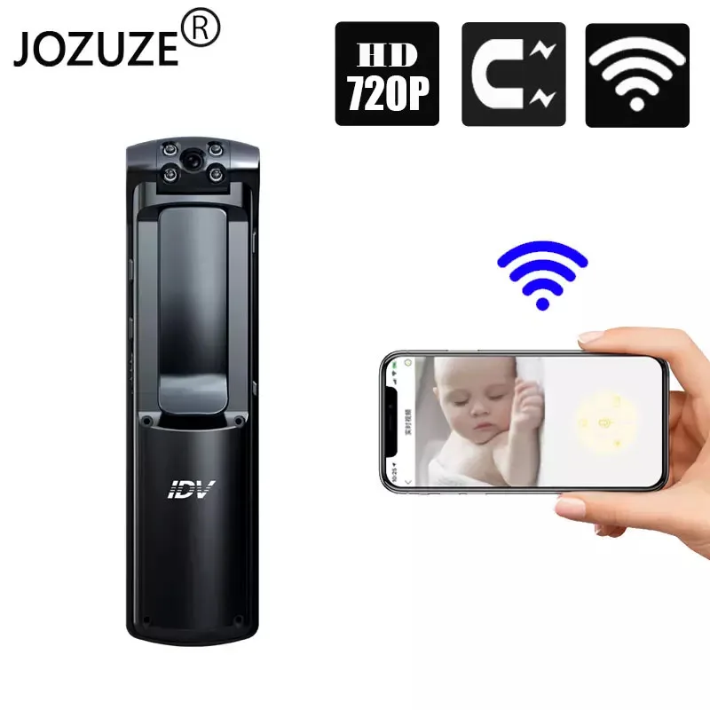 Беспроводная мини камера JOZUZE Wi Fi маленькая видеокамера ручка изношенная