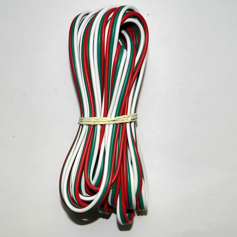 5 ~ 100 метров 2pin 3pin 4pin 5Pin 6pin 22 AWG расширение электрический провод кабель