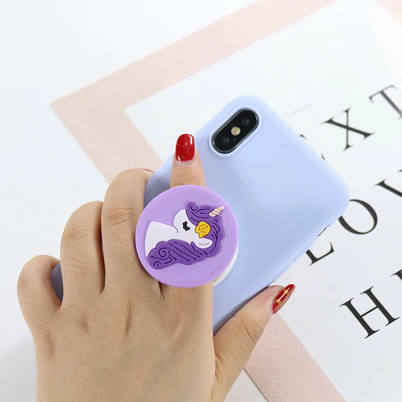 3D силиконовый чехол с мультяшным рисунком для Xiaomi Redmi K20 6 Pro 7A 7 6A 5 Plus Note 4 4X5 6 7 7S 8 Girl милый держатель для телефона мягкий чехол