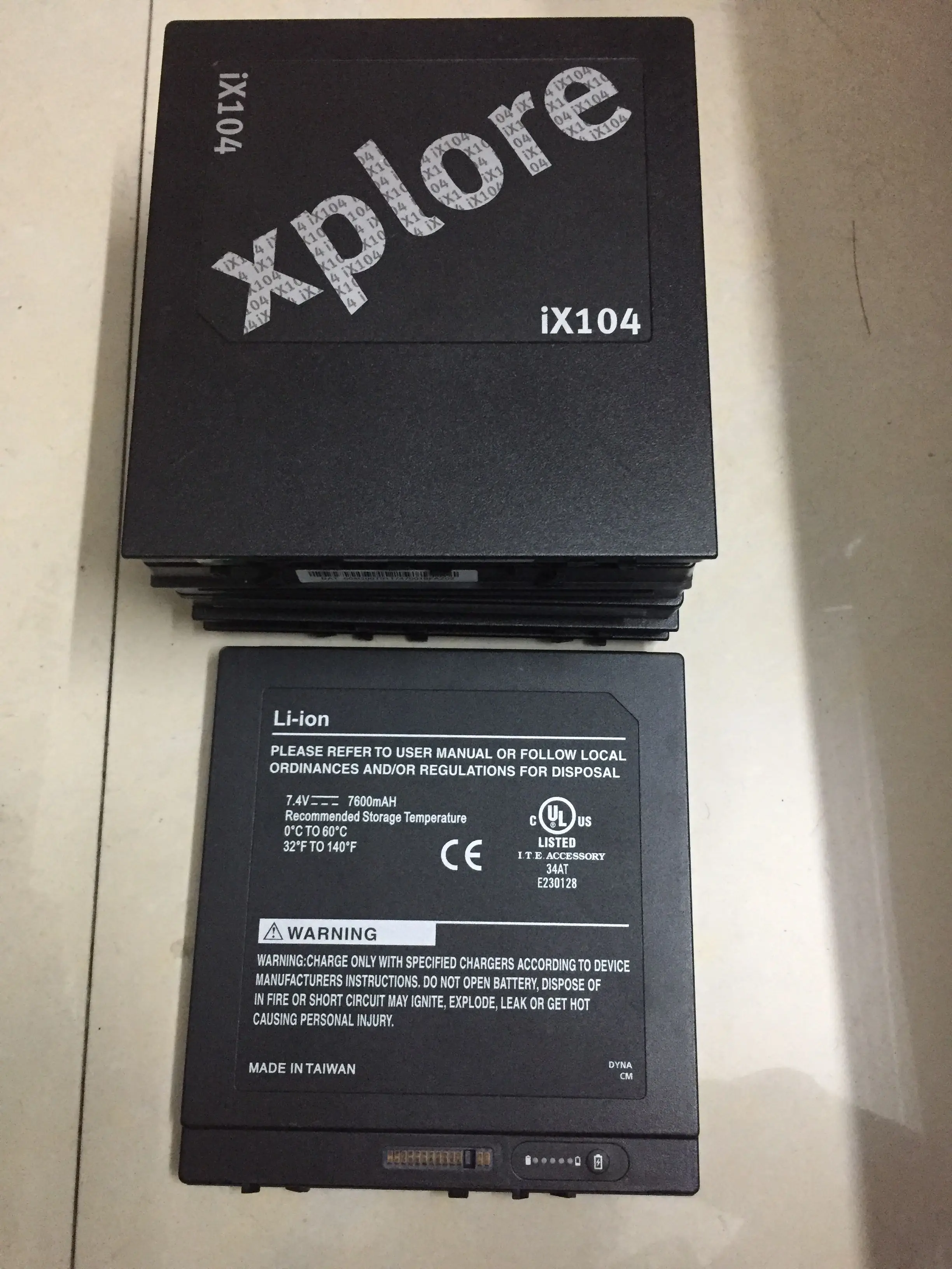 Новые оригинальные Батарея для Xplore xc6 ix104c3 ix104c4 ix104c5 btp-87w3 btp-80w3 7,4 V 68.45WH