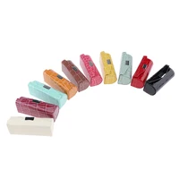 Soft PU Leather Alligator Textured Lady Lipstick Holder Case with Mirror 1