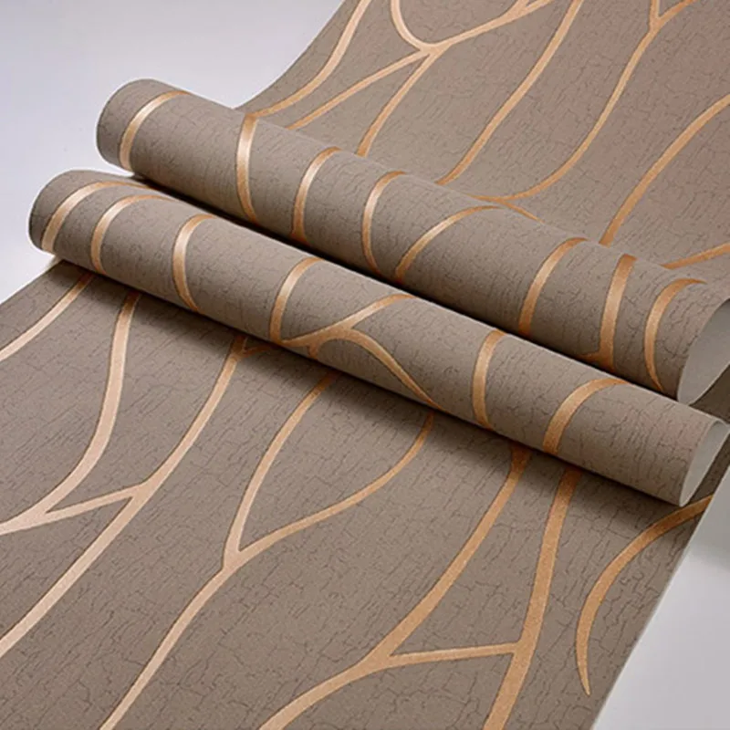 

3D Relief Living Room Wall Curve Wave Pattern Wallpaper Bedroom Bedside Theme Hotel Decoration Wallpaper