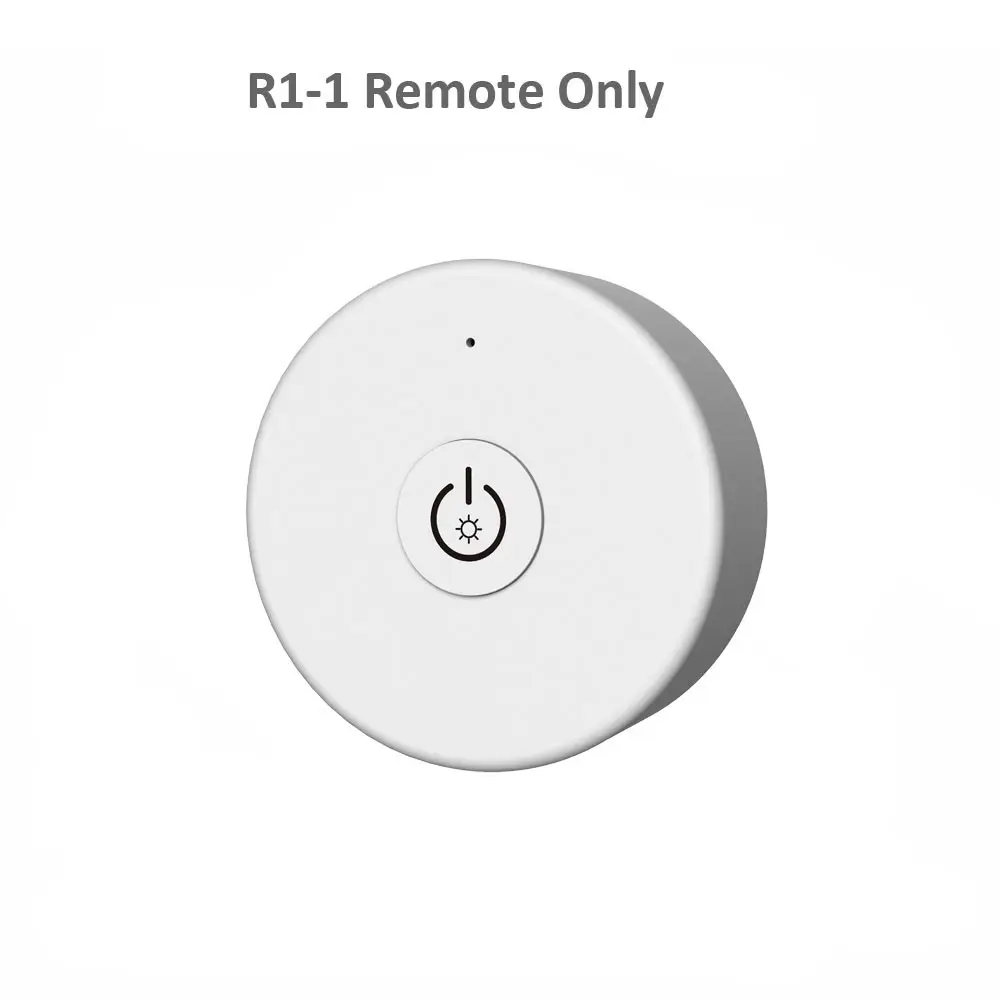 R1-1 Remote Only Светодиодный диммер Triac 220V 110V 230V переменного тока с регулируемой яркостью кнопочный переключатель RF 2,4G Беспроводной дистанционный умный WiFi регулятор яркости освещения для Светодиодный лампа - Цвет: R1-1 Remote Only