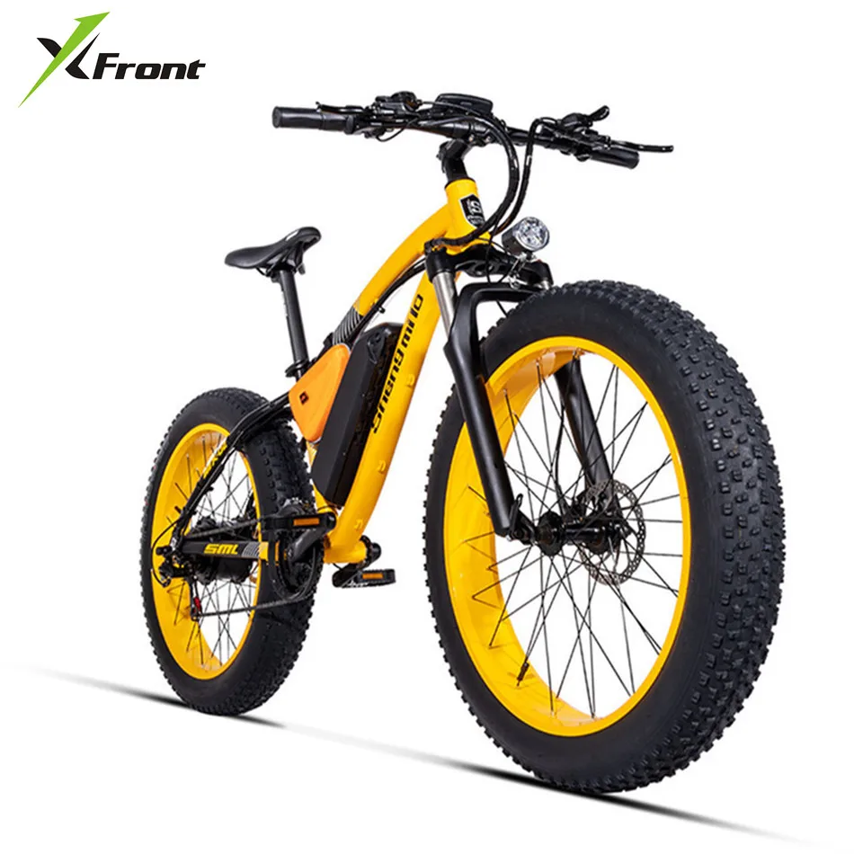 Электрический велосипед BAFANG X Front 500 Вт 48V17AH мотор гидравлический тормоз 26*4 0