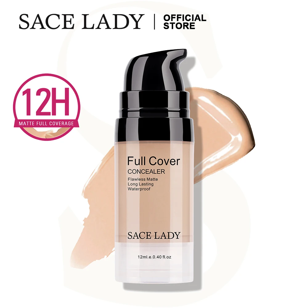 SACE LADY консилер для лица полное покрытие макияж Водонепроницаемый Жидкий