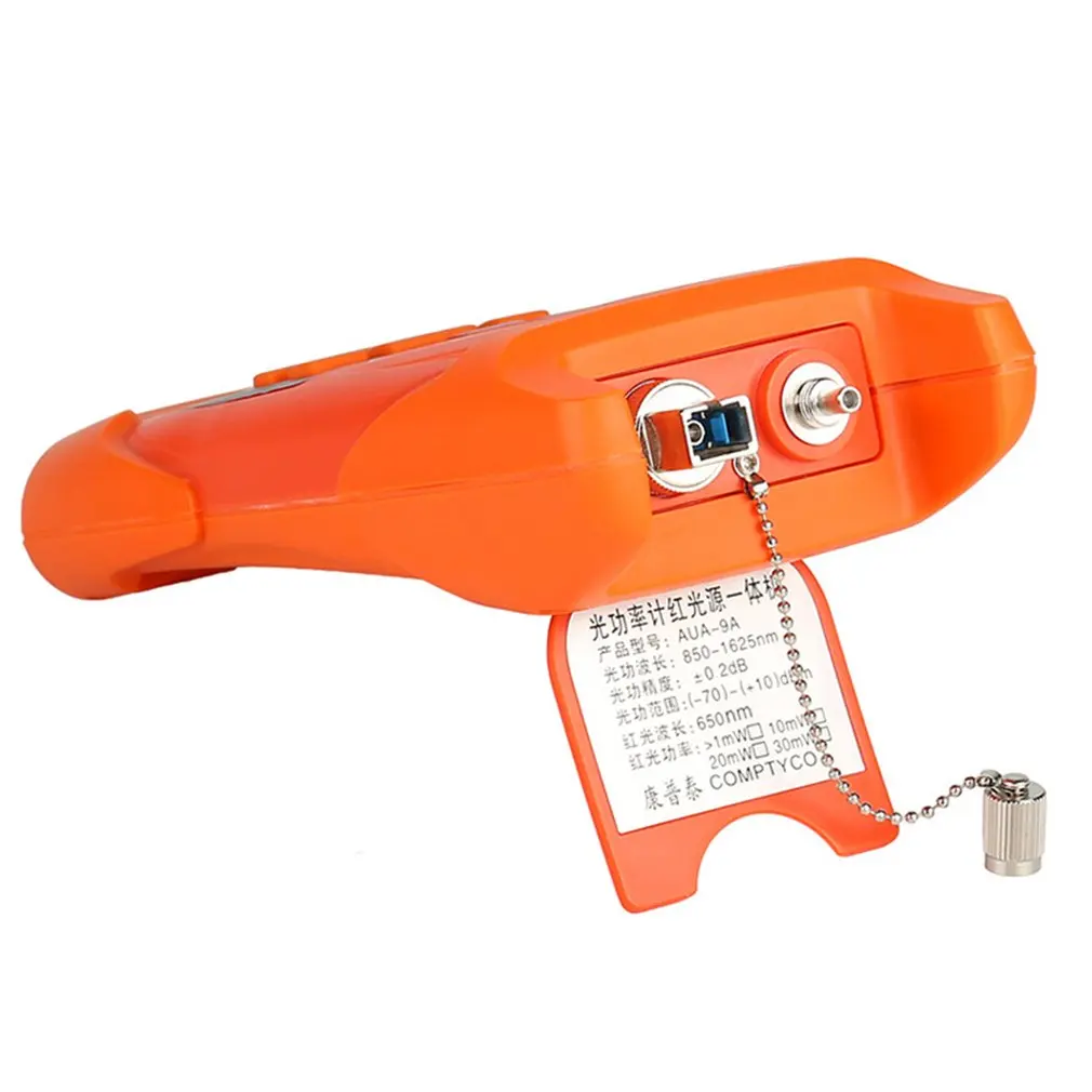 

20MW AUA-9A Optical Power Meter Red Light Source One Machine Light Failure Fault Detector Decay Tester Light Pen 10-20km