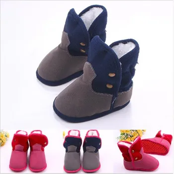 

2015 Fashion Baby Infants Fleece Boots Toddler Girl Boy Snow Boots Shoes Baby Newborn Winter Warm Shoes Booties