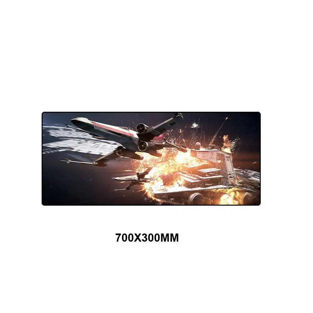 Игровой коврик для мыши Star Wars, клавиатура, коврик для ноутбука, коврик для мыши, большой резиновый геймер XL, коврик для мыши для ноутбука, скоростная мышь, игровой коврик для Dota2 - Цвет: Star Wars-014