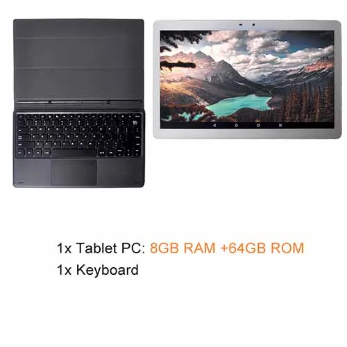 8 ГБ ОЗУ, 64 Гб ПЗУ, Helio X27 Deca Core, Android 8,1, планшетный ПК, 11,6 дюймов, две sim-карты, 4G, LTE, ультра тонкий планшет - Цвет: White 8GB 64GB