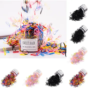 

Boxed Girl Colorful Disposable Rubber Band Elastic Hair Band Headwear Women Headband Hair Scrunchie