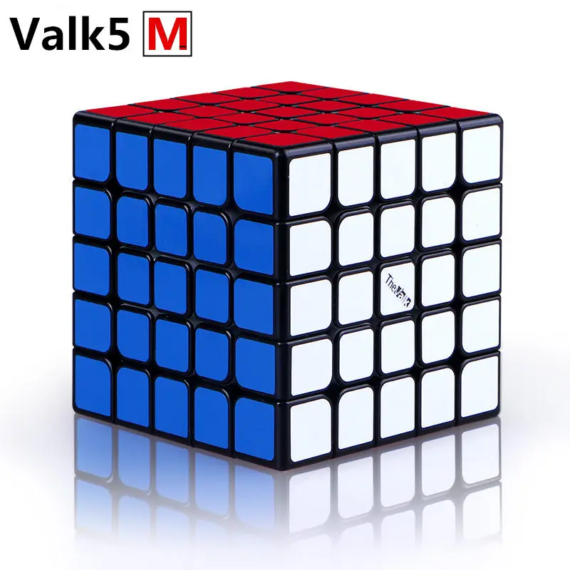QIYI The Valk5 M Магнитный Магический кубик скорости Профессиональный Valk 5 м магниты 5x5x5 Кубики-головоломки Valk5M Развивающие игрушки для детей