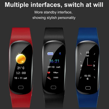 

M5 plus Smart wristband Waterproof bracelet band with measuring pressure pulse meter sport activity tracker watch wristband