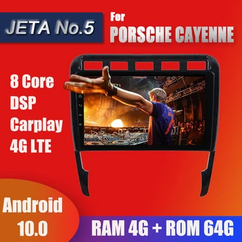 

9 Inch 2Din Car Radio Android 10.0 Multimedia Autoradio Bluetooth Stereo Player GPS Navi Head Unit For Porsche Cayenne 2002-2010