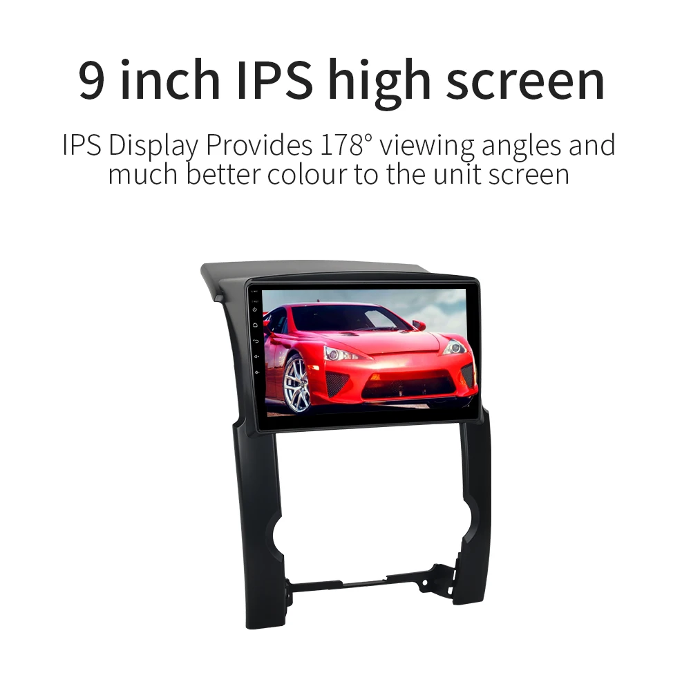 Best Dasaita Car Radio GPS Android 9.0 for Kia Sorento 2009 2010 2011 2012 2013 Headunit 9" IPS Touch Screen 1din MP3 Full RCA Output 2