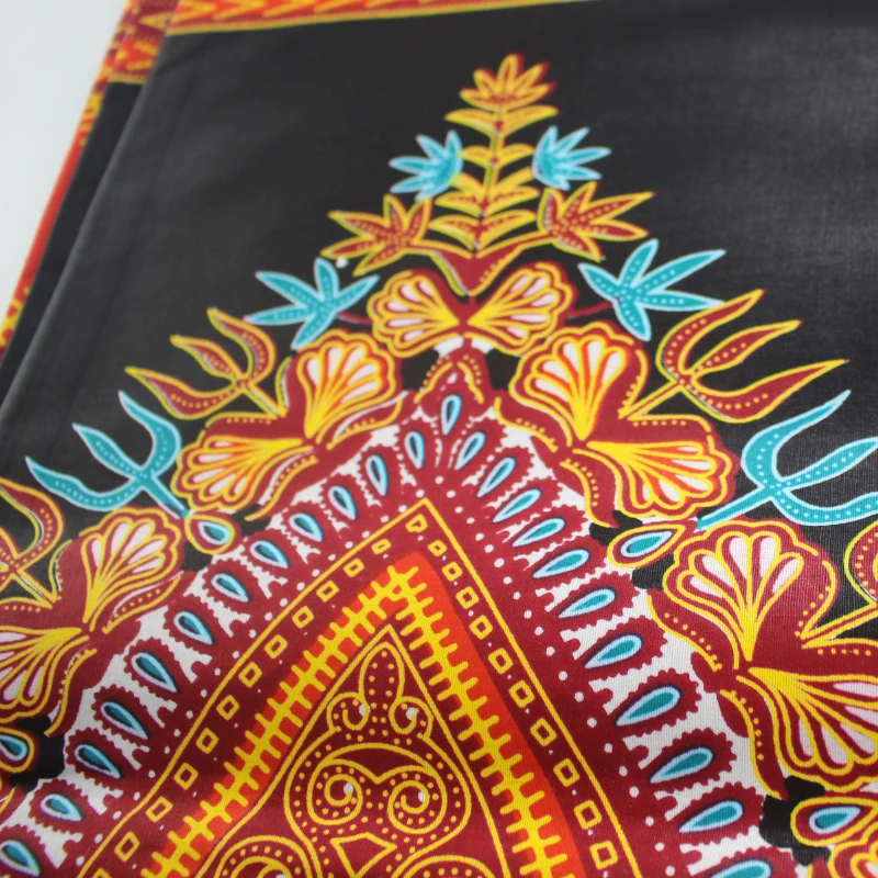 Хлопок настоящий голландский воск Новая африканская высококачественная ткань с воском для вечерних платьев 6 ярдов