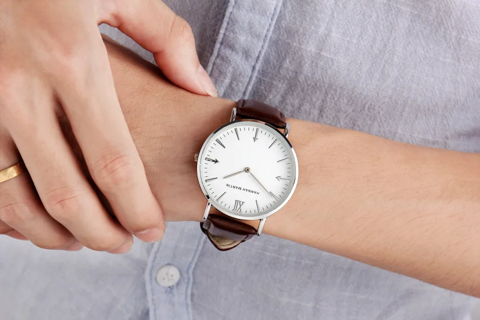 Водонепроницаемые мужские часы Топ бренд часы модные бизнес кварцевые наручные часы кожаный ремень в Военном Стиле мужские часы Relogio Masculino