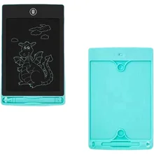 Tablette LCD Portable de 6.5 pouces pour dessin et écriture à la main, pour gribouillage, tableau de graphiques et messages, avec bouton de verrouillage