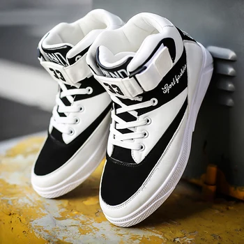 

2019 new men's casual little white shoes youth trend men's outdoor canvas shoes classic style men's white sneakers tenis hombre
