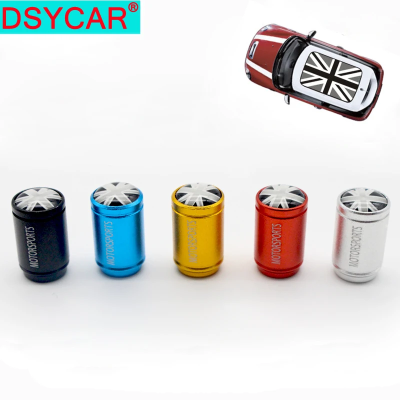 DSYCAR, 4 шт./лот, универсальная эмблема, автомобильные, велосипедные, Мото шины, колеса, шины, воздушный клапан, колпачки, крышка руля, аксессуары, украшение автомобиля, стиль