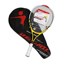 REGAIL 1 pièces raquette de Tennis d'entraînement pour adolescents raquette en alliage d'aluminium avec sac pour enfants débutants(China)