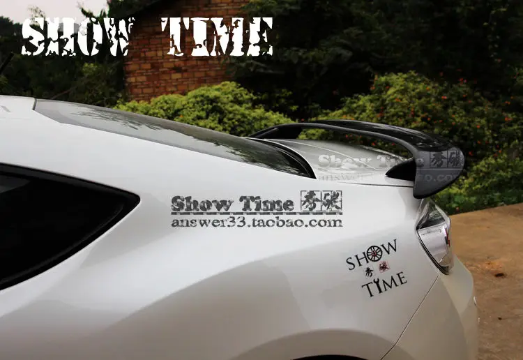 Подходит для Toyota 86Silk Blaze BRZ Silk Blaze 86 BRZ модифицированный Карбон волокно заднее крыло задний спойлер крыло