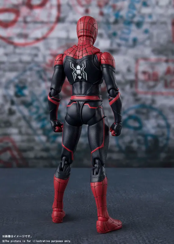 Оригинальная фигурка BANDAI spirdis Tamashii Nations S. H. Figuarts(СВЧ), обновленный костюм Человека-паука