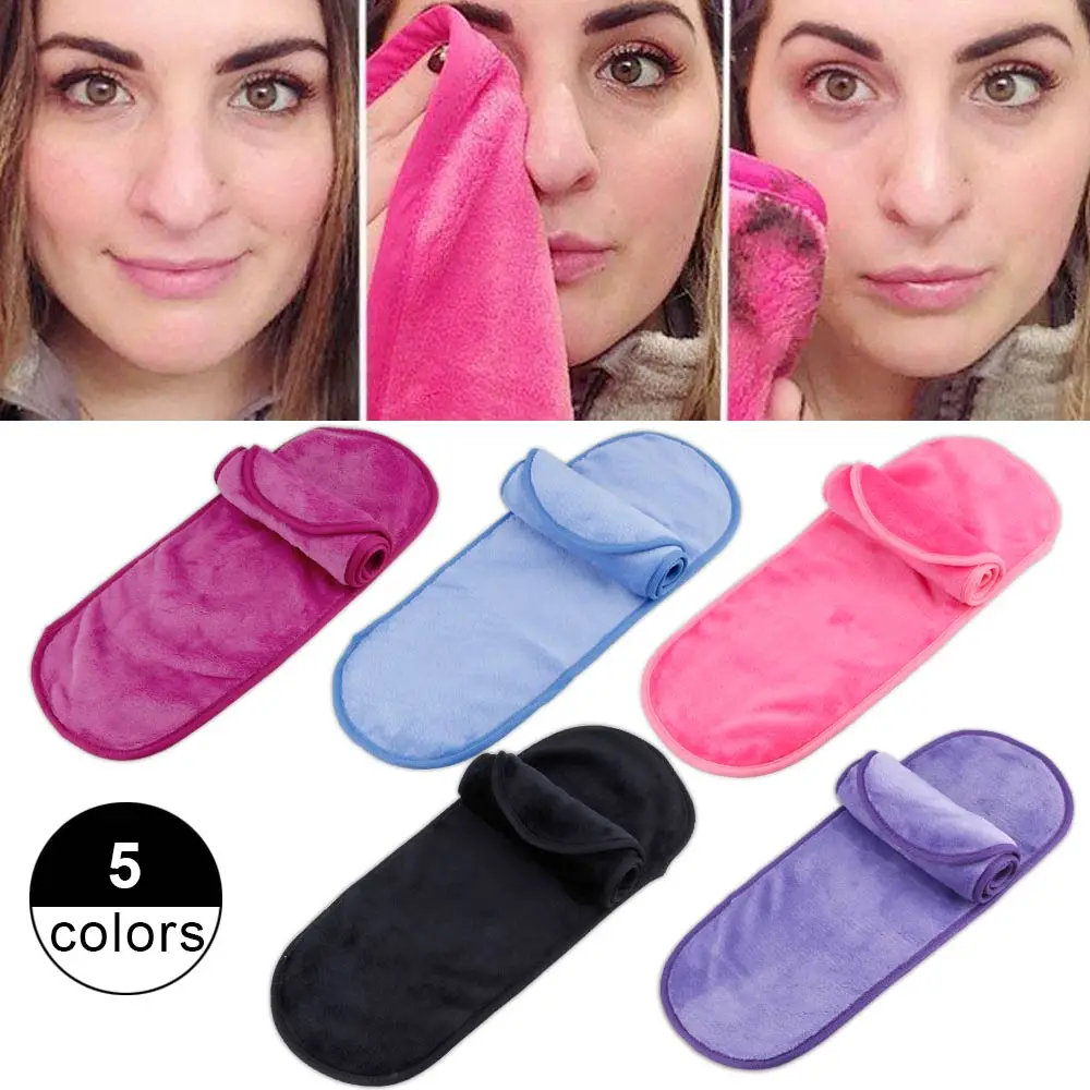 Makeup Remover Cloth 40*17cm Microfiber Cleaning Towel Reusable Washable Wipe Cloth Face Care