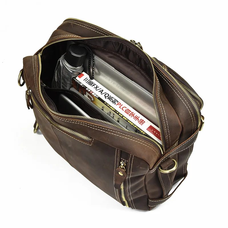 Высококачественная Дорожная сумка из натуральной кожи, мужские многофункциональные сумки, кожаная сумка на плечо, дорожная сумка 3 в 1, дорожная сумка