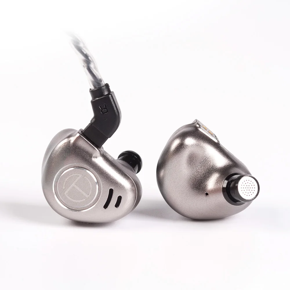 gun with mic Новинка TRN V90 4BA+ 1DD гибридные металлические наушники в ухо IEM HIFI DJ монитор для бега спортивные наушники ушные наушники гарнитура наушники Im2/v80/X6 - Цвет: gun with mic