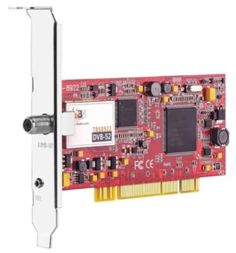 TBS DVB-T2/C2/T/C/ISDB-T Octa PCIe tarjeta sintonizadora de TV digital para  PC/IPTV Server