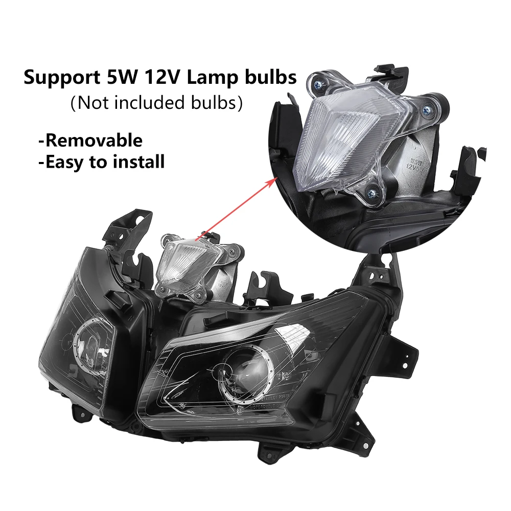 Для Yamaha TMAX 530, мотоциклетный головной светильник, передний светильник, запасная фара для TMAX530 TMAX 530 2012 2013, новинка