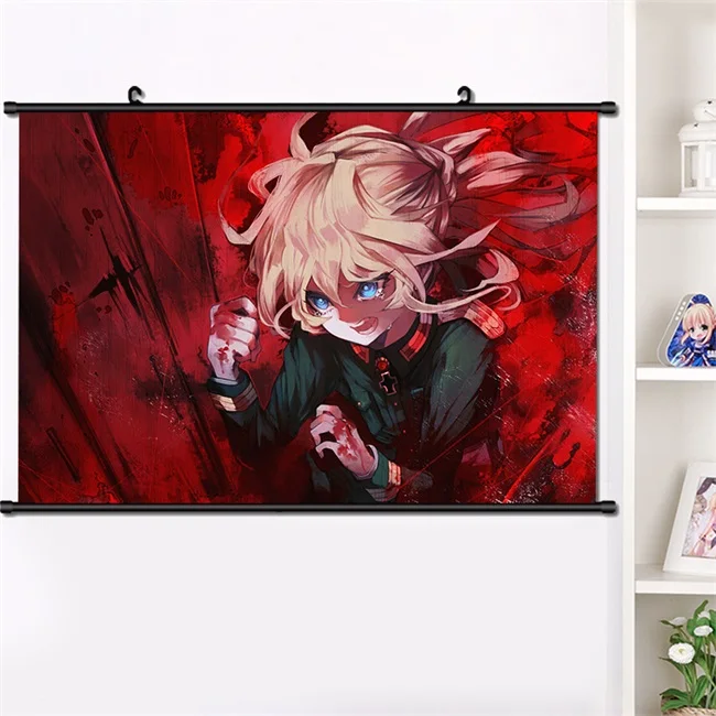 Аниме Youjo Senki Saga of Tanya the Evil Tanya Degurechaff настенный постер манга настенный постер для декорации дома 40*60 см - Цвет: L