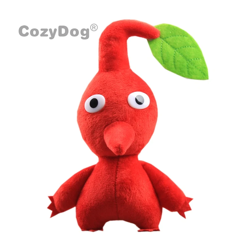5 стилей детский подарок Pikmin капитан Олимар Bulborb Chappy милые мягкие куклы 14-25 см детский подарок желтый/синий/красный цветок - Цвет: Red 23cm