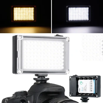 

Rechargable 96 LED Video Light on-Camera Photo Studio Wedding Party Fill-in Light Lamp For Phone Photography For DSLR SLR Camera