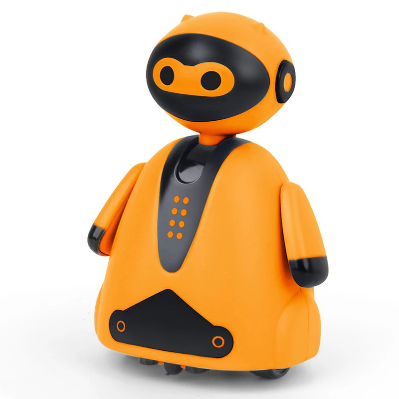 Robot orange Обучающая ручка Индуктивная игрушка Следуйте любой нарисованной линии милый подарок для детей@ ZJF - Цвет: Robot orange