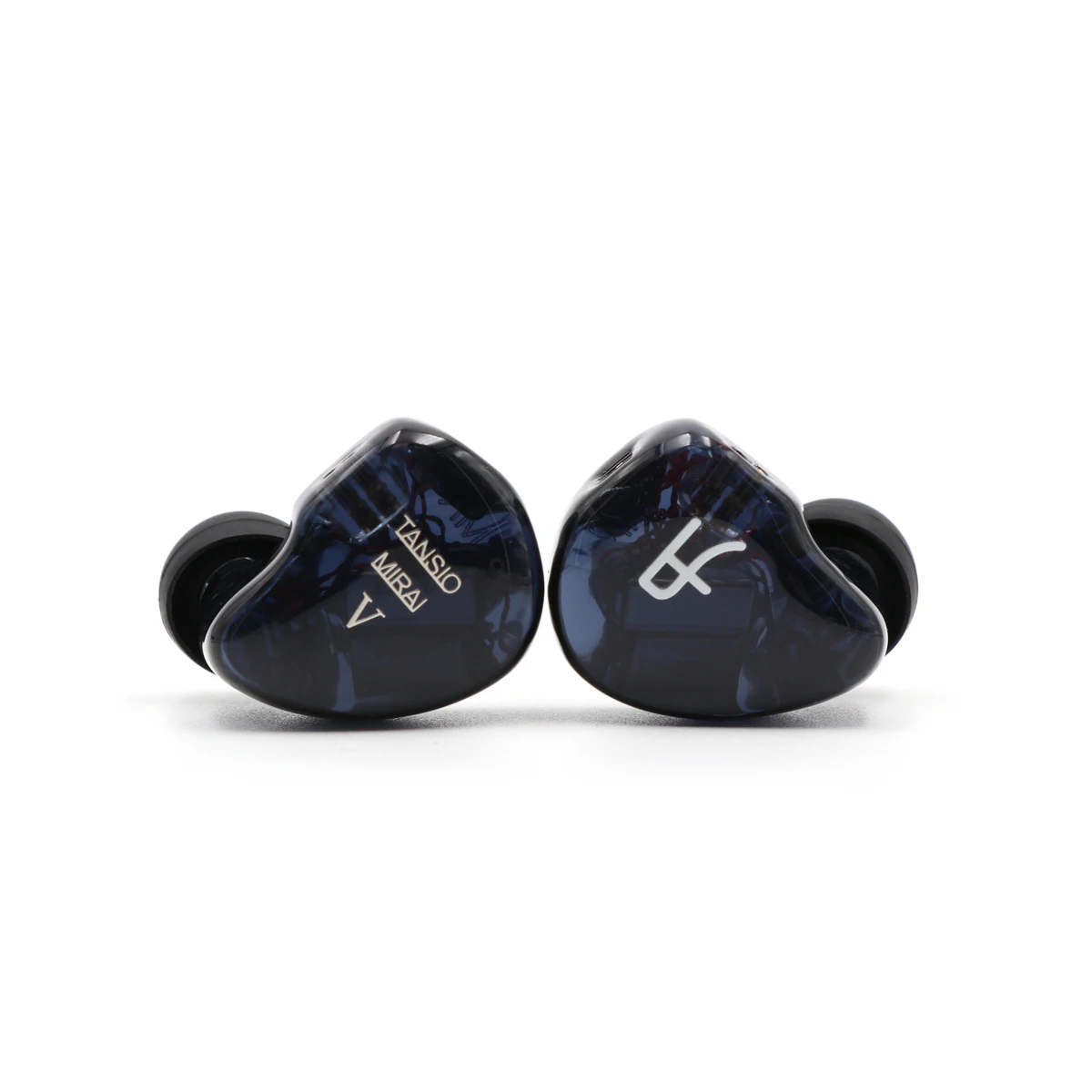TANSIO Mirai TSMR-5 5BA Ноулз драйвер HiFi наушники-вкладыши с 3 Переключатель настройки, 2Pin 0,78 мм съемный кабель IEMs - Цвет: Black