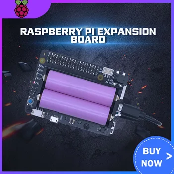 

Raspberry Pi 4 Model B X725 UPS HAT 18650 Power Management Expansion Board+Safe Shutdown+Wake on Lan for Raspberry Pi 4B/3B+/3B