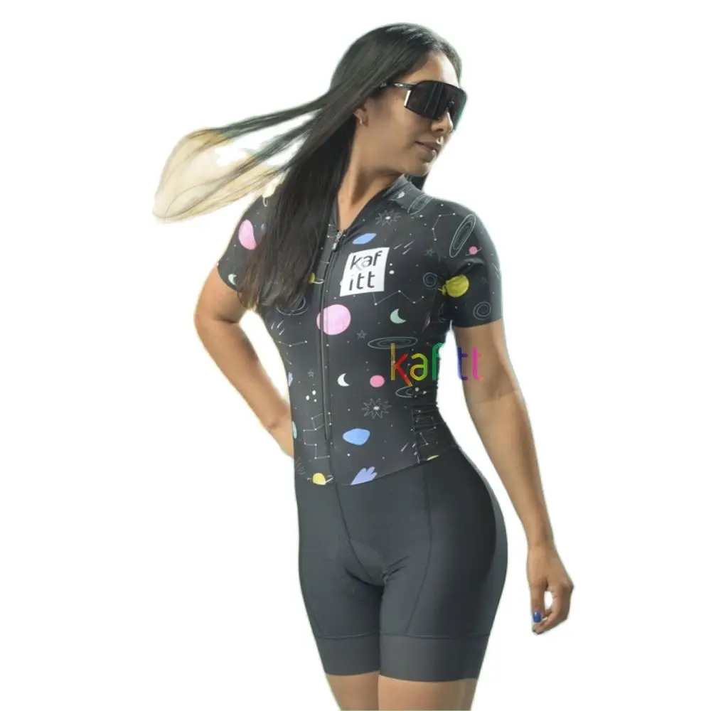 

Kafitt Cycling Jersey Summer Women's Jumpsuit Short Sets